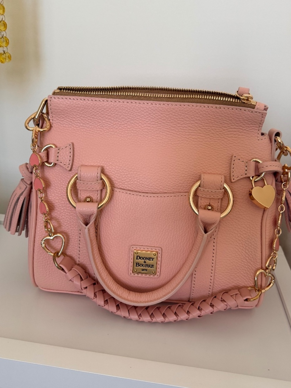 Blush Dooney & Bourke Lucca Satchel